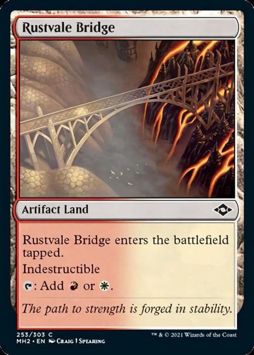 Rustvale Bridge [Modern Horizons 2] - MTG Single