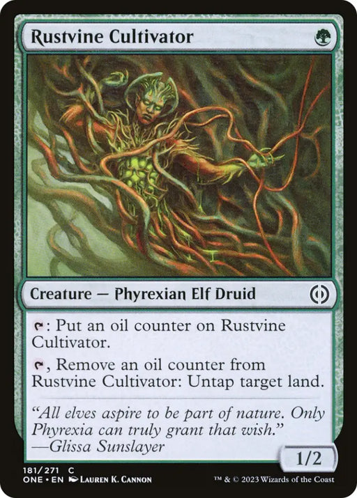 Rustvine Cultivator [Phyrexia: All Will Be One] - MTG Single