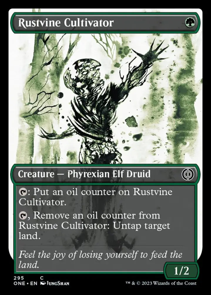 Rustvine Cultivator (Showcase Ichor) [Phyrexia: All Will Be One] - MTG Single
