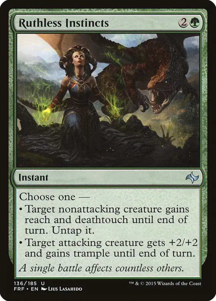 Ruthless Instincts [Fate Reforged] - MTG Single