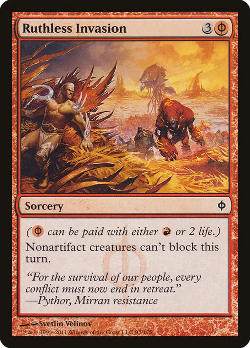 Ruthless Invasion [New Phyrexia] - MTG Single
