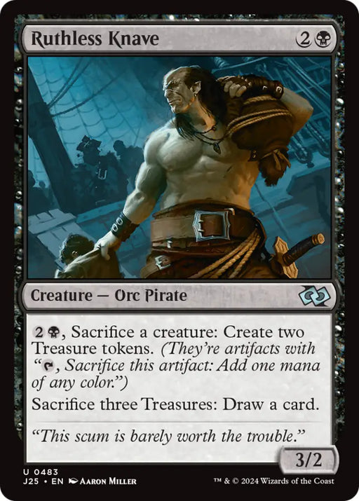 Ruthless Knave [Foundations Jumpstart] - MTG Single