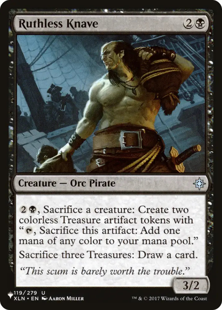 Ruthless Knave [The List] - MTG Single