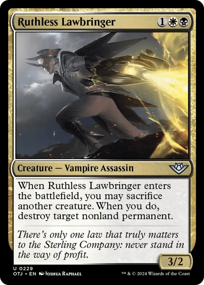Ruthless Lawbringer [Outlaws of Thunder Junction] - MTG Single