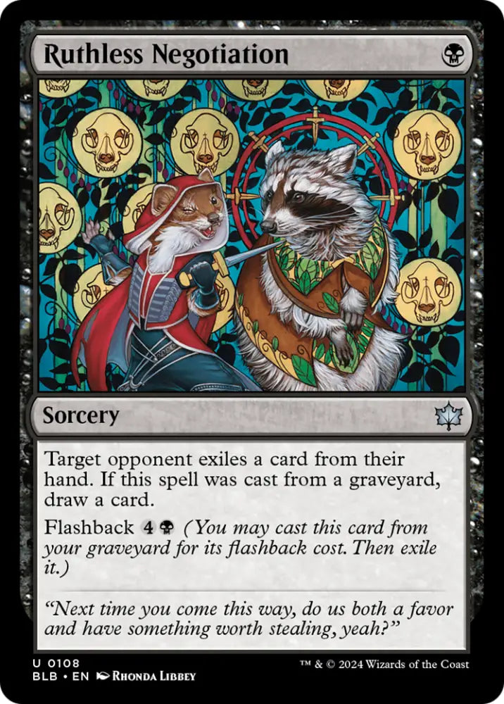Ruthless Negotiation [Bloomburrow] - MTG Single