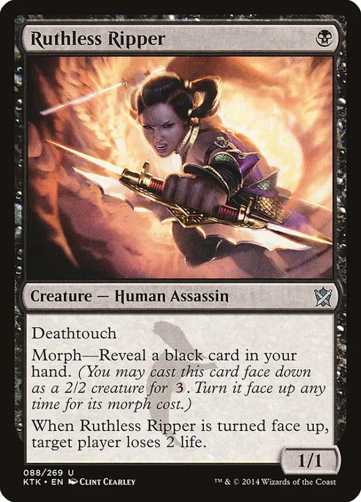 Ruthless Ripper [Khans of Tarkir] - MTG Single