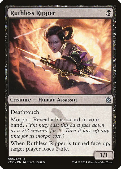 Ruthless Ripper [Khans of Tarkir] - MTG Single