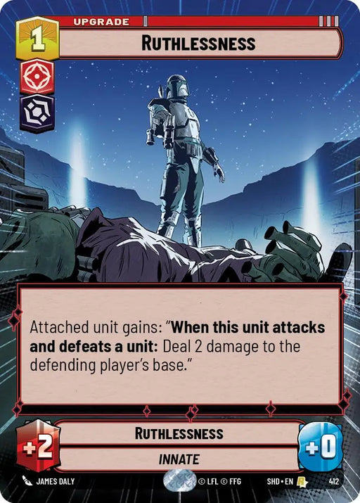 Ruthlessness (Hyperspace) (412) [Shadows of the Galaxy] - Star Wars: Unlimited Single