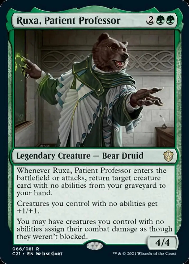 Ruxa Patient Professor [Commander 2021] - MTG Single