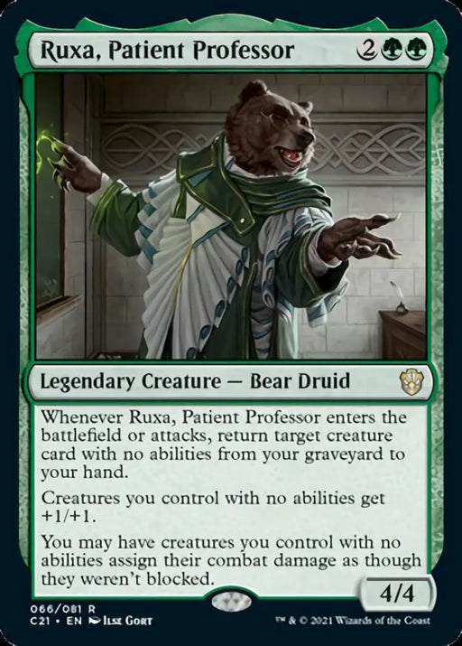 Ruxa Patient Professor [Commander 2021] - MTG Single