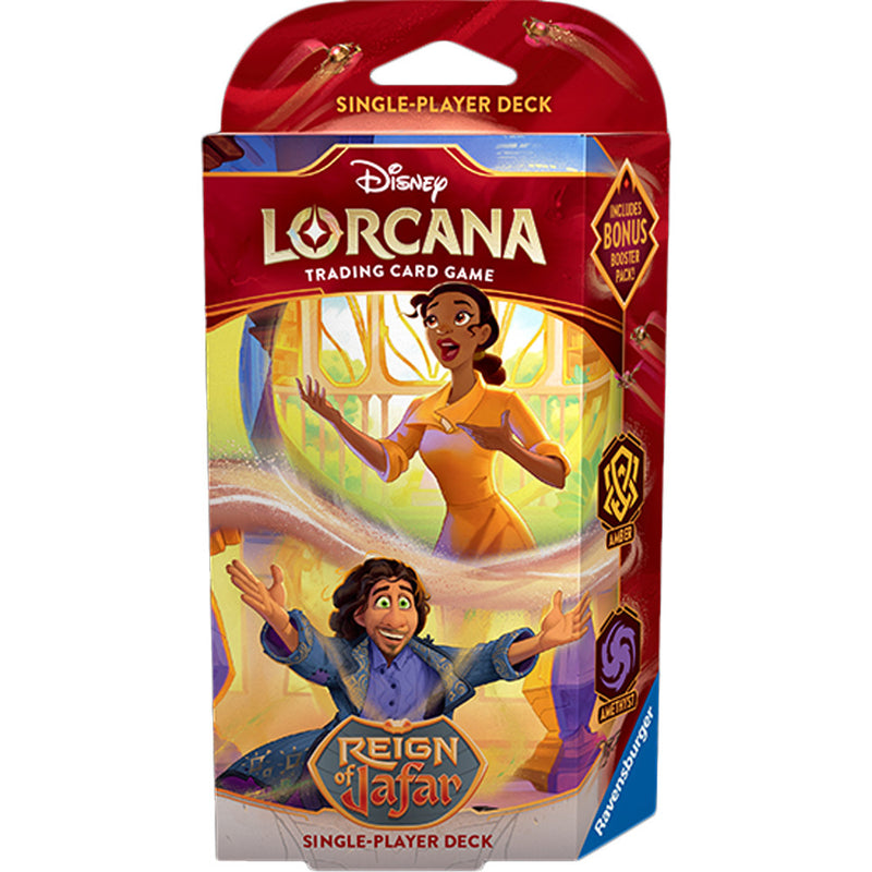 Disney Lorcana Le Règne de Jafar Deck de Démarrage Ambre & Amethyste (EN) 
