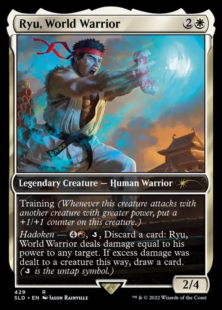 Ryu World Warrior [Secret Lair Drop Series] - MTG Single