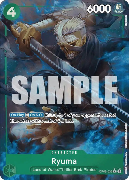 Ryuma (Full Art) (OP06-036) [Premium Booster -The Best-]