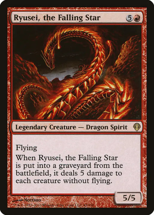 Ryusei the Falling Star [Archenemy] - MTG Single