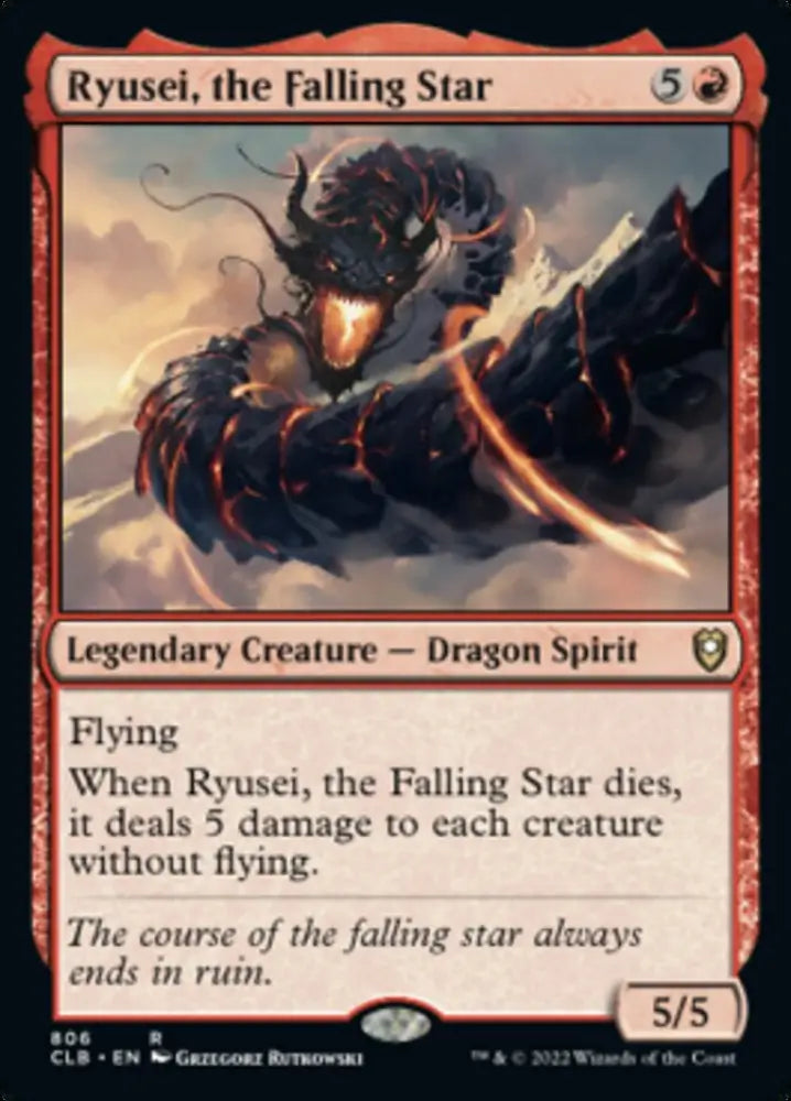 Ryusei the Falling Star [Commander Legends: Battle for Baldur’s Gate] - MTG Single