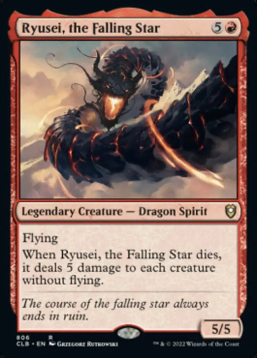 Ryusei the Falling Star [Commander Legends: Battle for Baldur’s Gate] - MTG Single