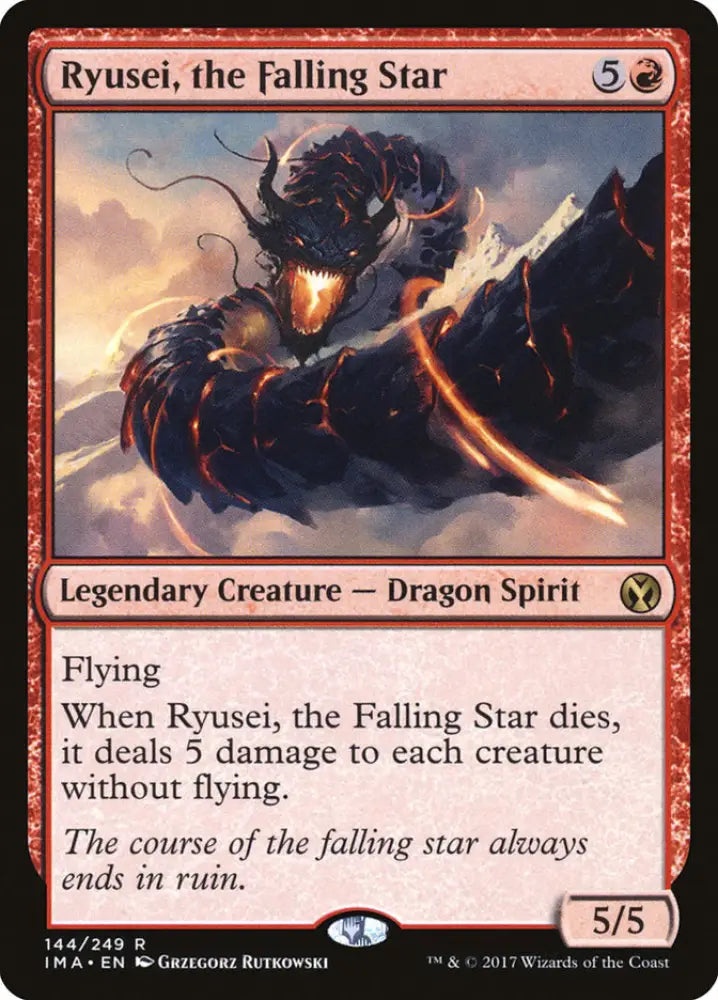 Ryusei the Falling Star [Iconic Masters] - MTG Single