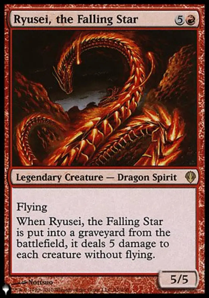 Ryusei the Falling Star [The List] - MTG Single