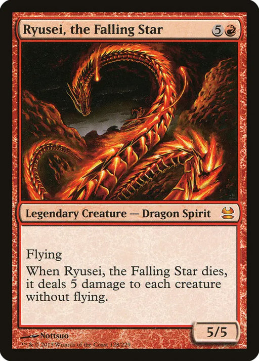 Ryusei the Falling Star [Modern Masters] - MTG Single