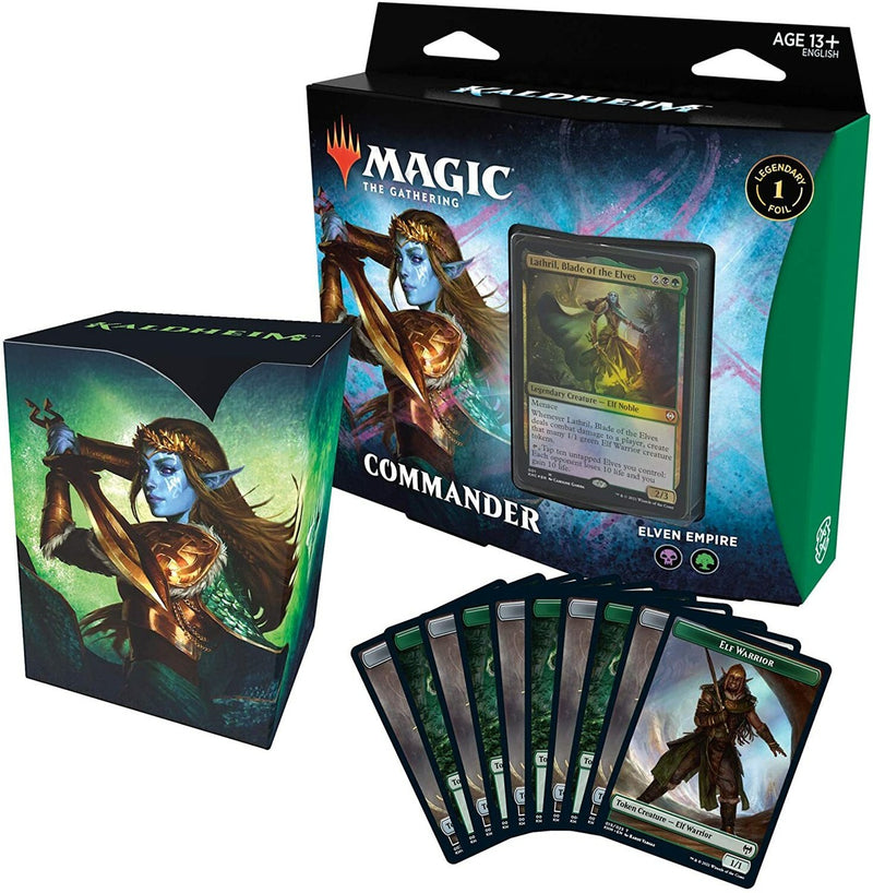 MTG Kaldheim Commander Deck Elven Empire (Anglais)