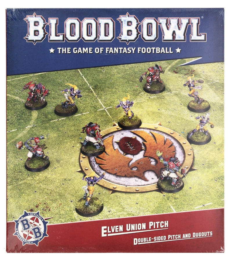 BLOOD BOWL - Elven Union Pitch and Dugouts Set