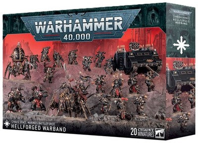 Warhammer 40k - Chaos Space Marines Battleforce: Hellforged Warband