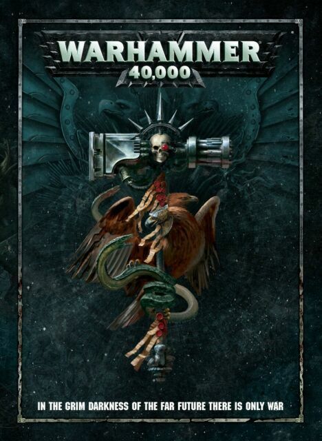 Livre de règles de Warhammer 40k 8ème édition (usagé)