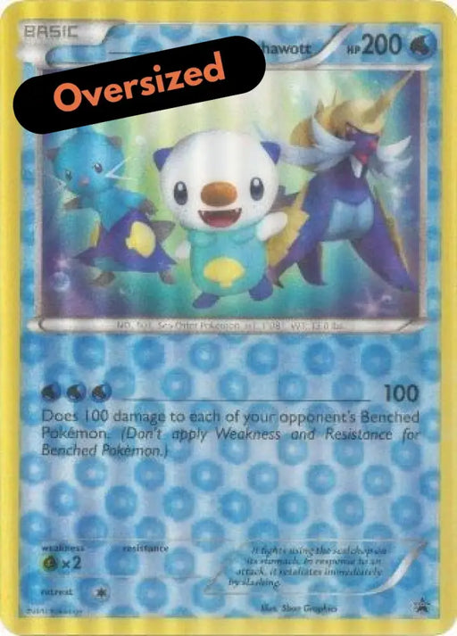 _____’s Oshawott (Jumbo Card) [Miscellaneous Cards] - Pokemon Single