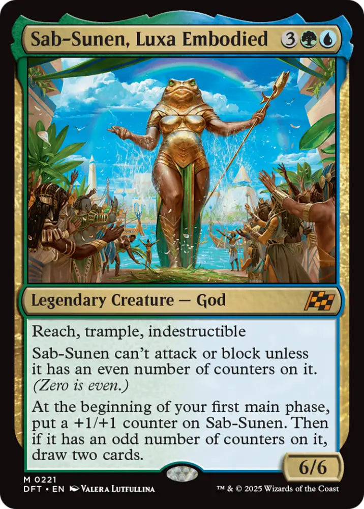 Sab-Sunen Luxa Embodied [Aetherdrift] - MTG Single