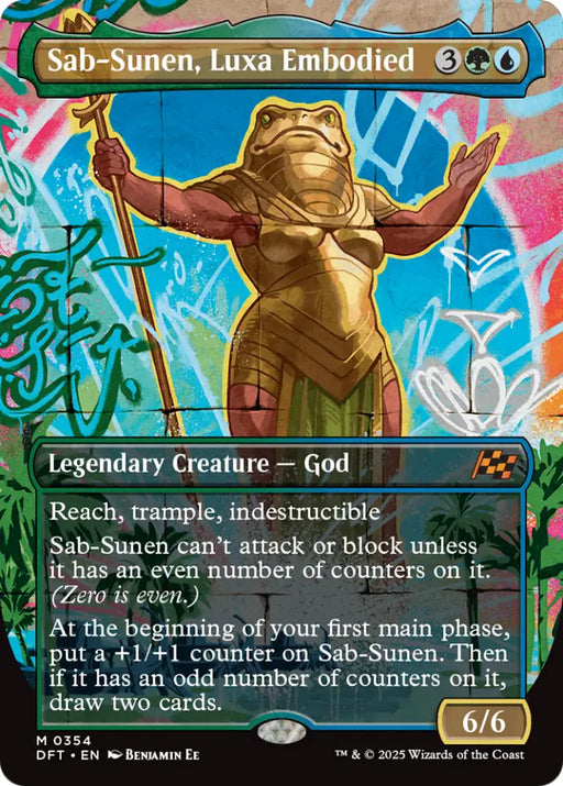Sab-Sunen Luxa Embodied (Borderless) [Aetherdrift] - MTG Single