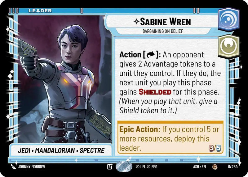 Sabine Wren - Bargaining on Belief (6/264) [Ashes of the Empire]