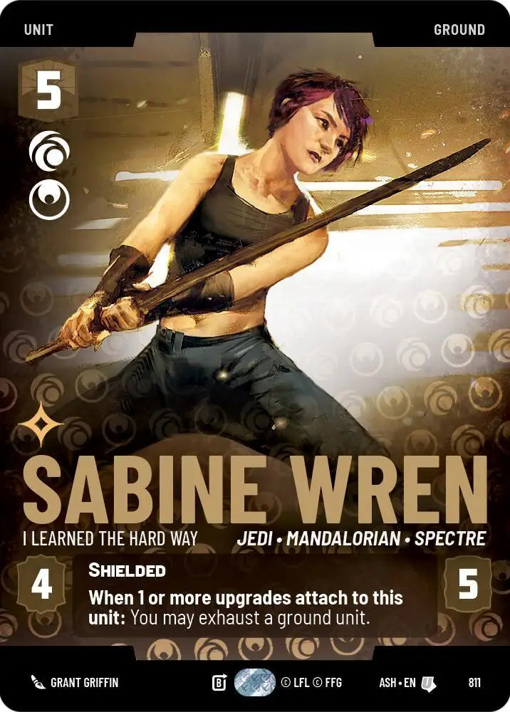 Sabine Wren - I Learned the Hard Way (Prestige) (811) [Ashes of the Empire]