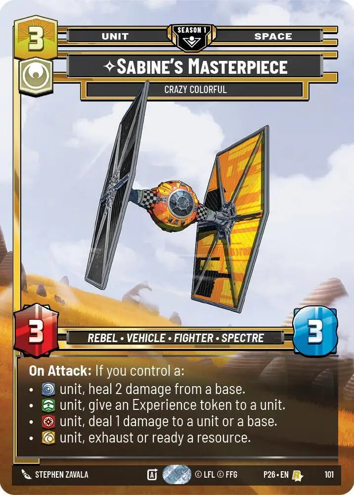 Sabine's Masterpiece - Crazy Colorful (101) [Sector and Regional Promos: Season 1]