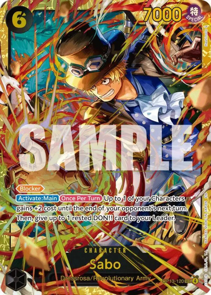 Sabo (120) (OP13-120) [Carrying On His Will]