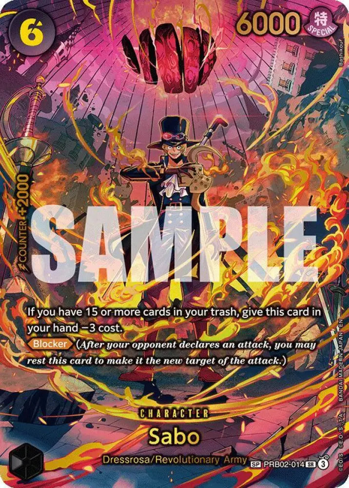 Sabo (PRB02-014) (SP) [Adventure on Kami's Island]