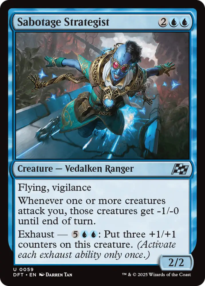 Sabotage Strategist [Aetherdrift] - MTG Single