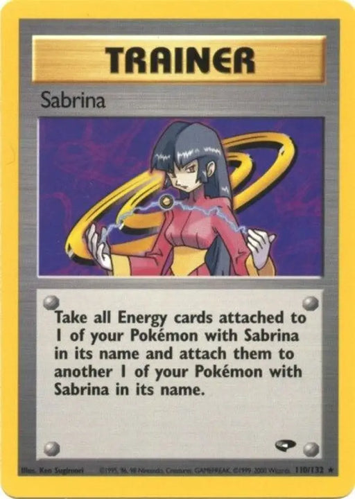Sabrina (110/132) [Gym Challenge Unlimited] - Pokemon Single