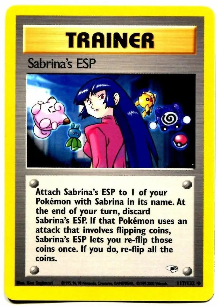 Sabrina’s ESP (117/132) [Gym Heroes Unlimited] - Pokemon Single