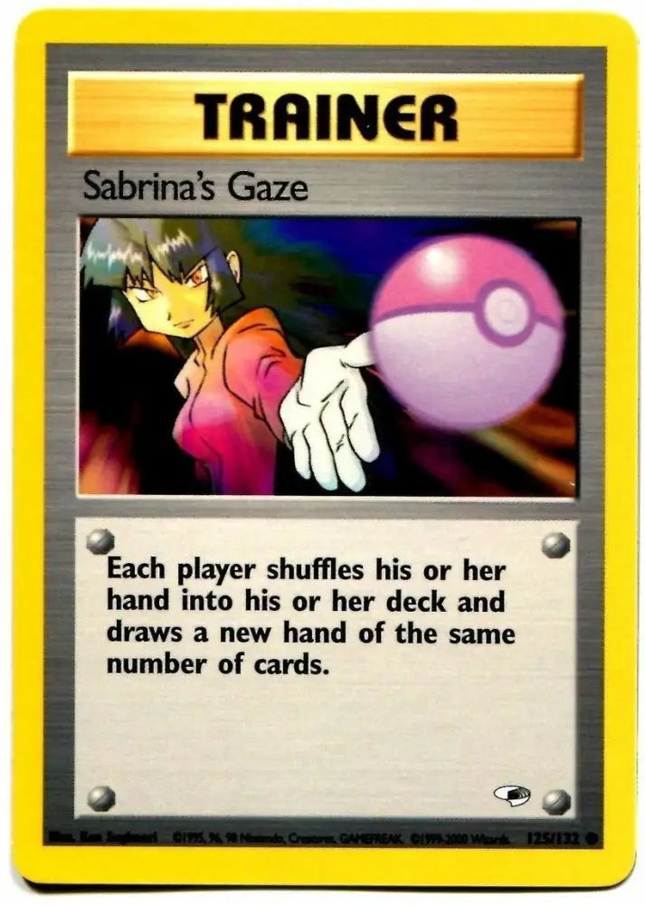 Sabrina’s Gaze (125/132) [Gym Heroes Unlimited] - Pokemon Single