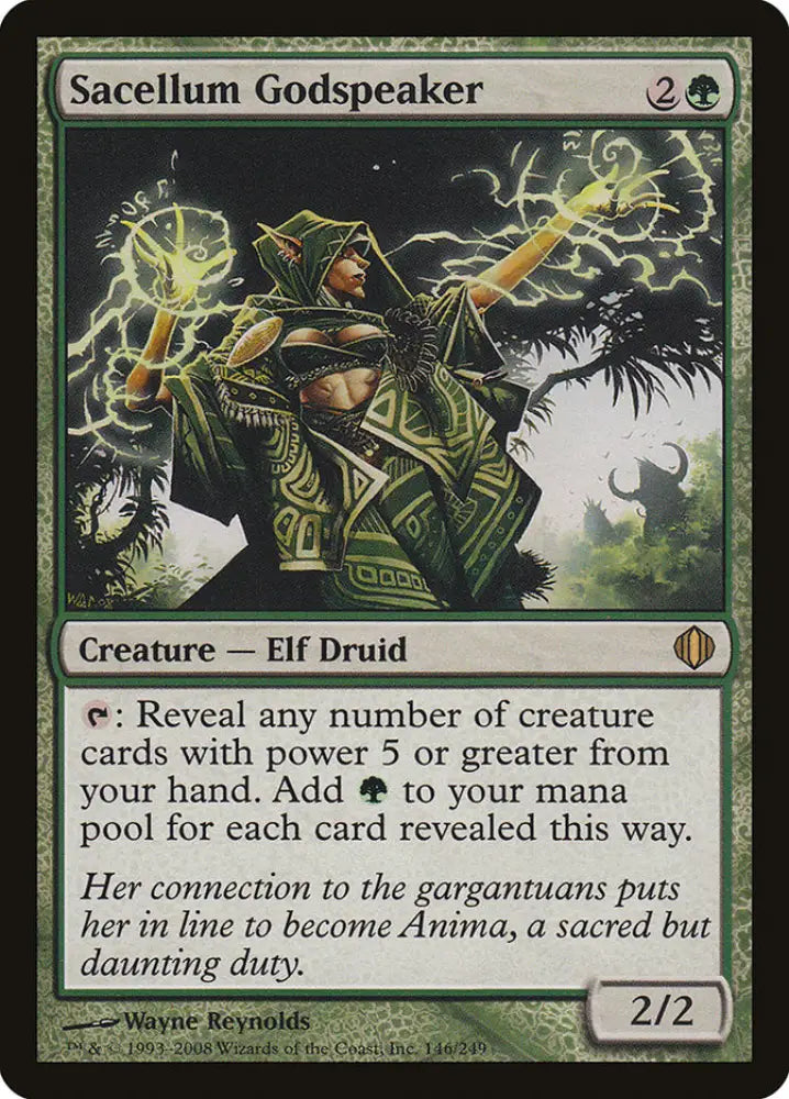 Sacellum Godspeaker [Shards of Alara] - MTG Single