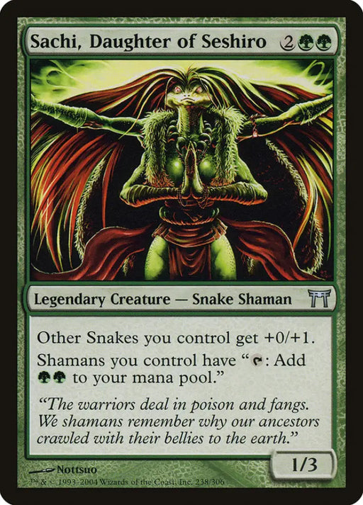 Sachi Daughter of Seshiro [Champions of Kamigawa] - MTG Single
