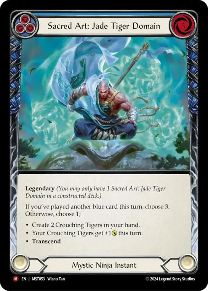 Sacred Art: Jade Tiger Domain // Inner Chi [Part the Mistveil] - Flesh And Blood Single
