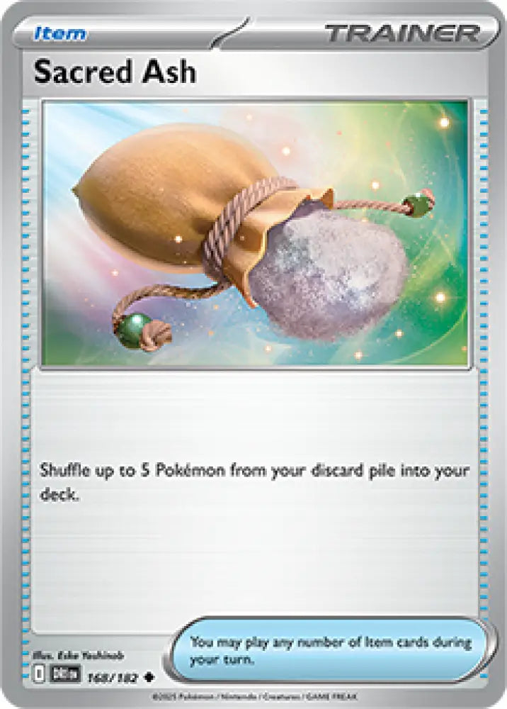 Sacred Ash - 168/182 [SV10: Destined Rivals] - Pokemon Single