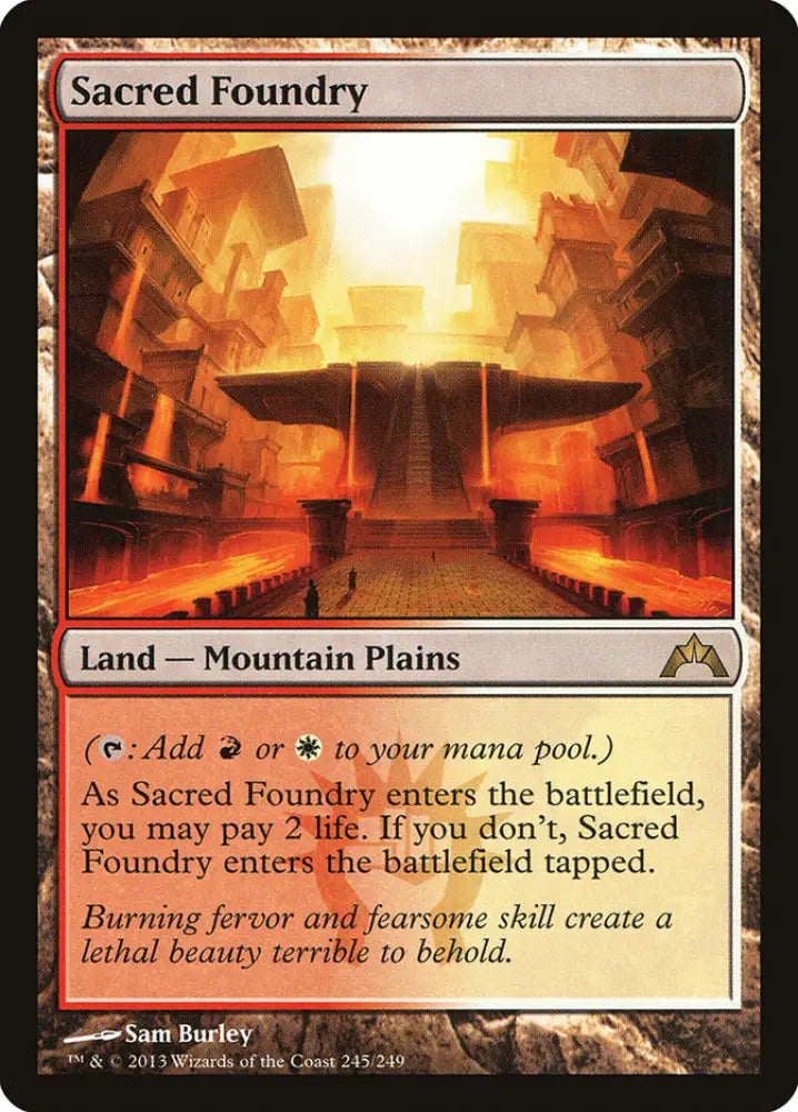 Sacred Foundry [Gatecrash] - MTG Single