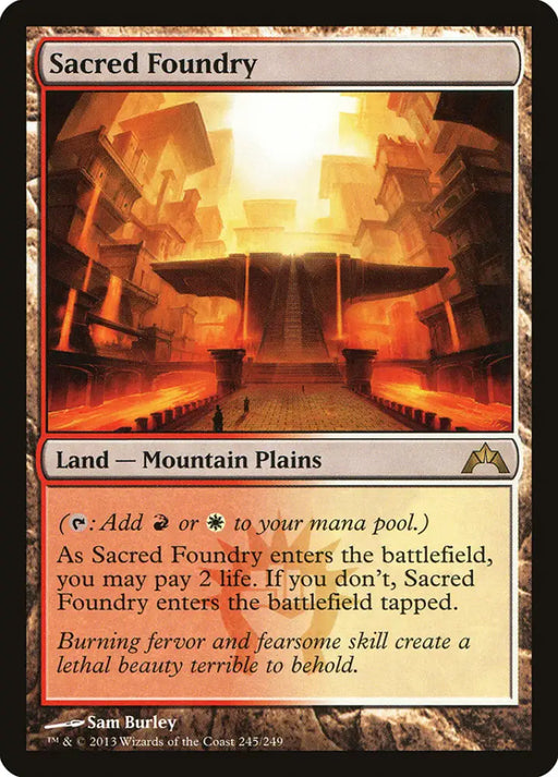 Sacred Foundry [Gatecrash] - MTG Single