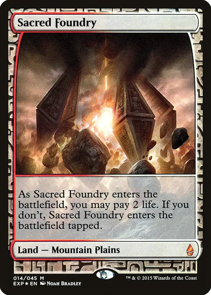 Sacred Foundry [Zendikar Expeditions] - MTG Single