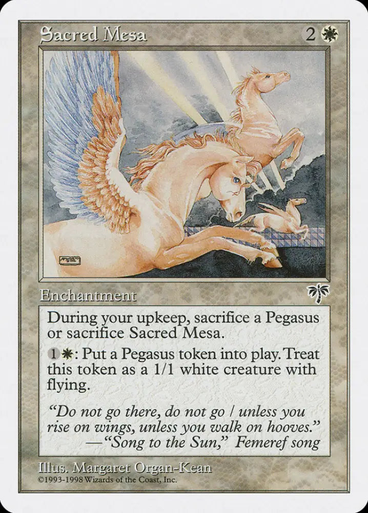 Sacred Mesa [Anthologies] - MTG Single