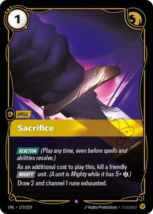 Sacrifice (173/219) [Unleashed]