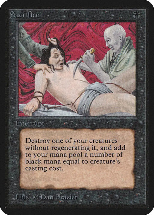 Sacrifice [Alpha Edition] - MTG Single