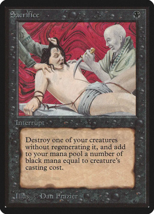 Sacrifice [Beta Edition] - MTG Single